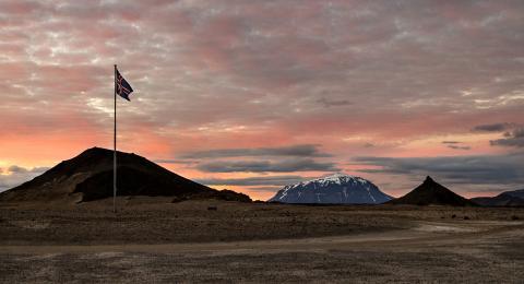 Herðubreið séð frá Drekagili